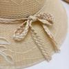 Summer New Women's Large Eaves Hat Flower Foldable Sunscreen Hat Versatile UV Resistant Sun Hat