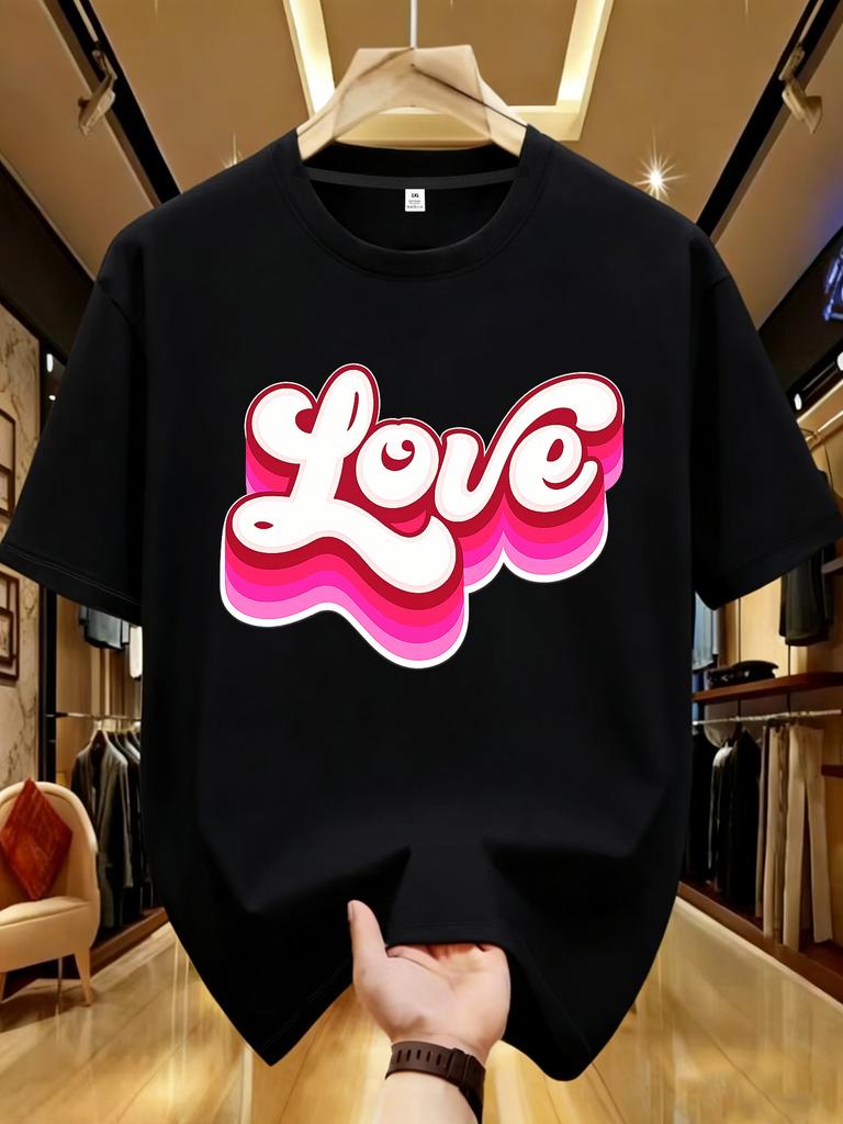 Wds01197letter Printing Plus Size Unisexs Tshirt Summer Casual Street Fashion Unisexs Joker Short Sleeve Tshirt