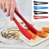 Clestă de mâncare Clestă de bucătărie multifuncțională din silicon Rezistență la temperaturi înalte Clește de servire a alimentelor pentru gătit grătar