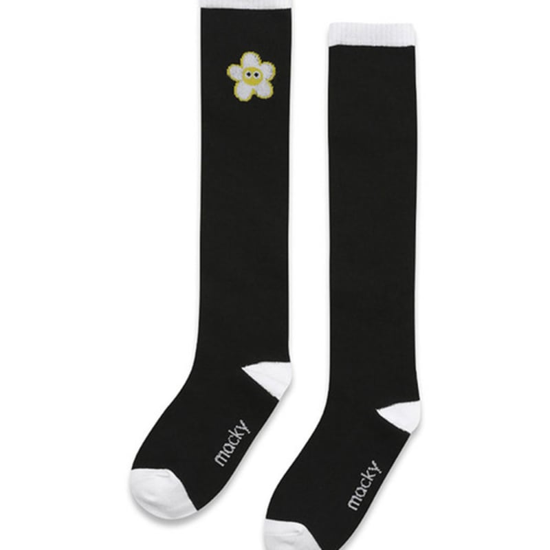 Macky Coloring Daisy Knee Socks