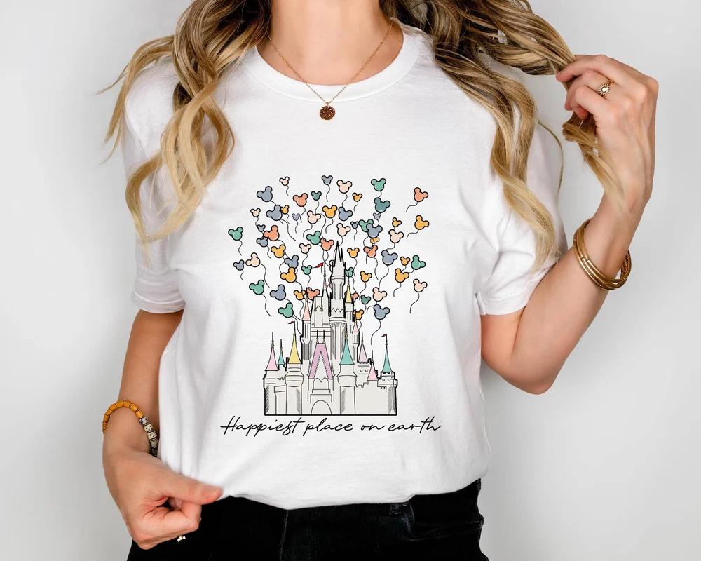 Happiest Place On Earth Shirt land Castle TShirt S