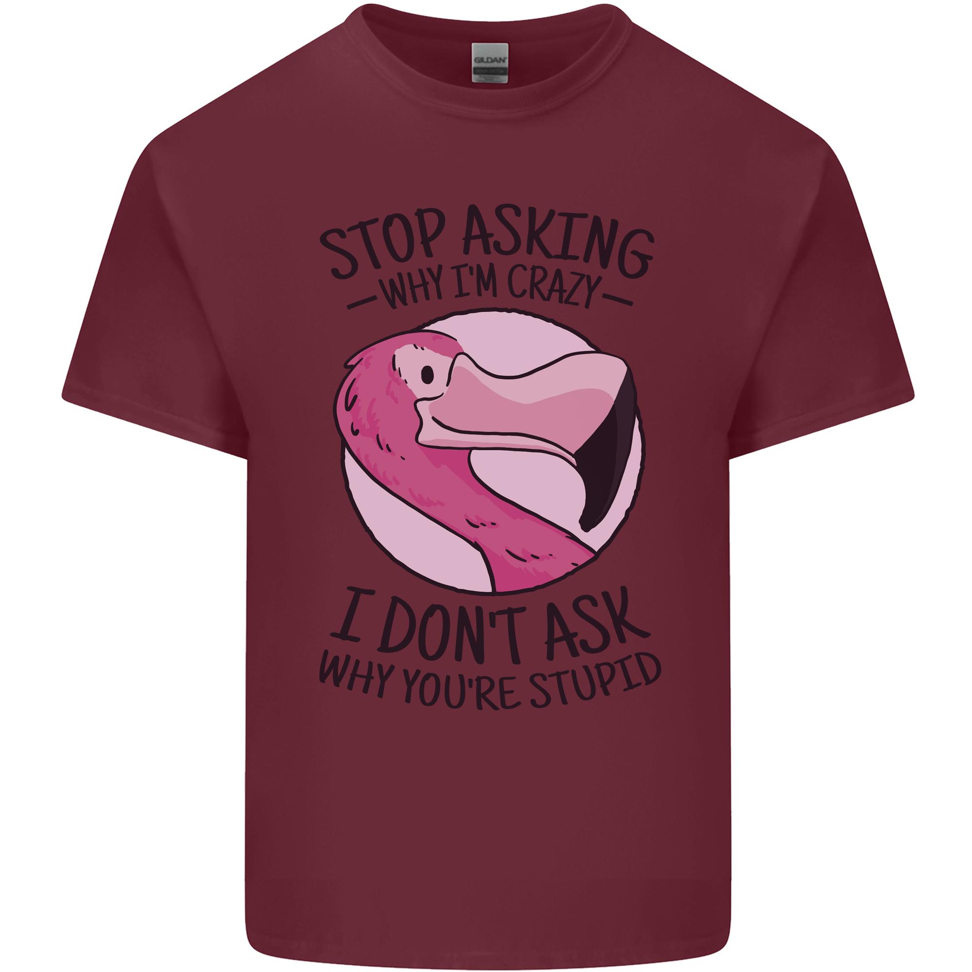 Crazy Stupid Funny Sarcastic Slogan Sarcasm Unisexs Light Cotton TShirt S
