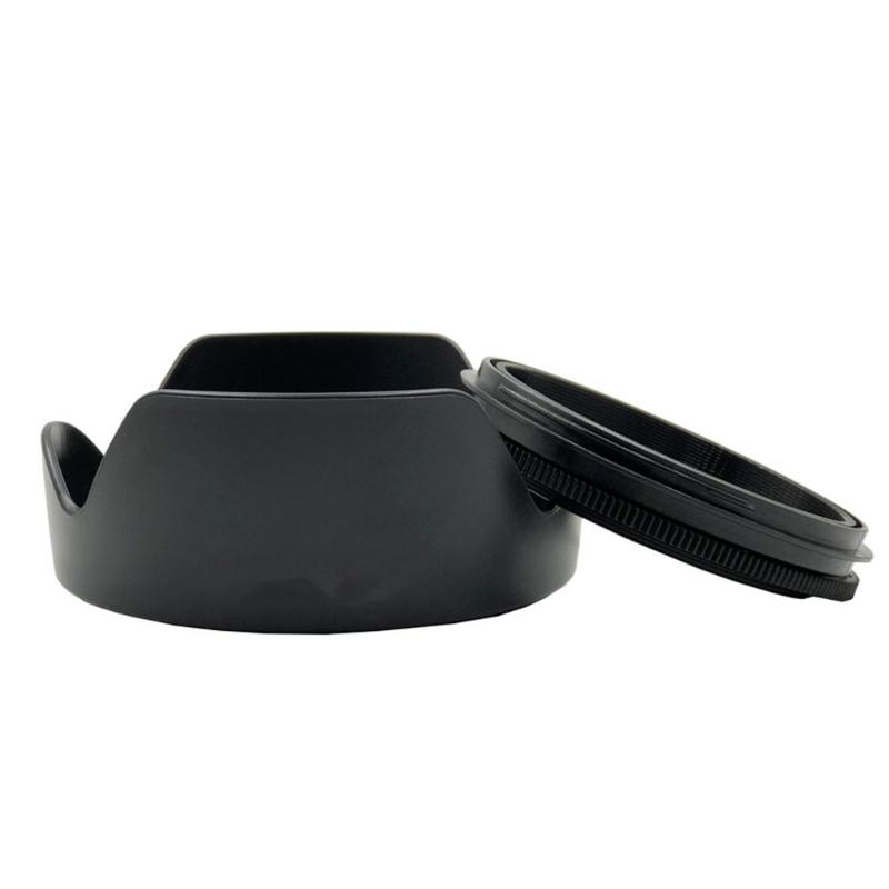 Lens Shade Reversible Threaded 72mm Camera Lens Hood With Anti Unwanted Light For DSLR Lens Protections
