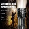 9 LED Portable Flashlights Type-C Rechargeable Torch With Pen Clip COB Flashlight Outdoor Fishing Tail Magnetic Work Light