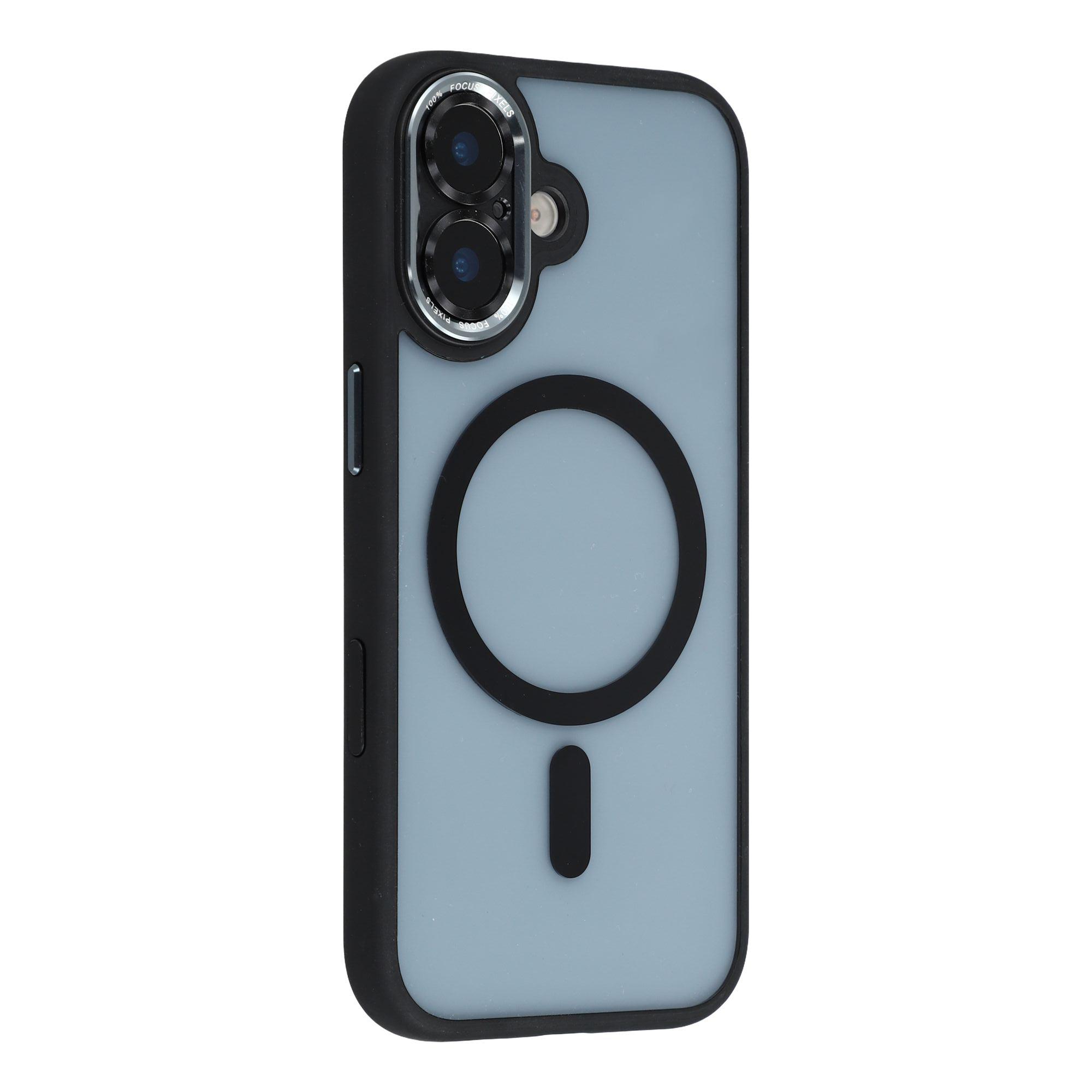 For iPhone 17 Case Compatible with MagSafe TPU + Acrylic Hybrid Phone Shell