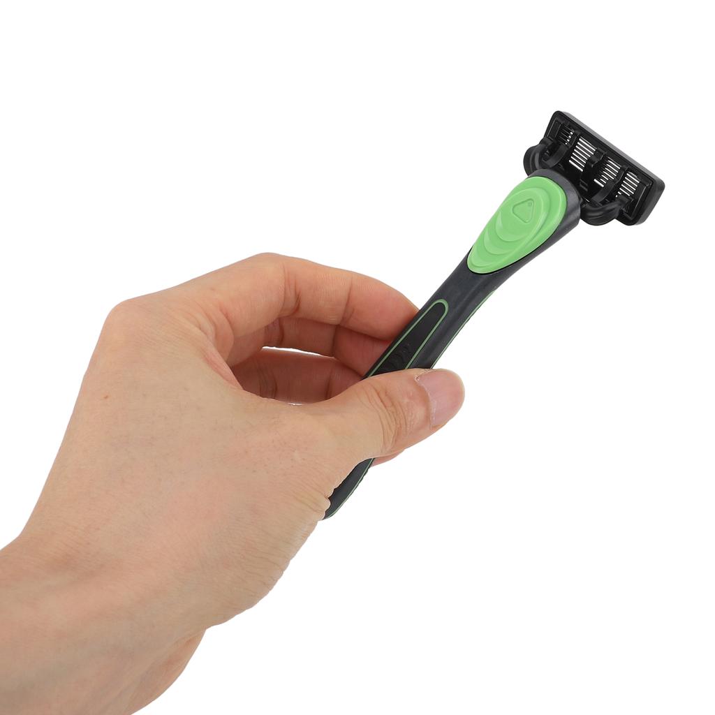 Manueller Sicherheits-Bartschneider, Pflege, Handheld-Metall, 7 Schichten, Vintage, manueller Bartschneider