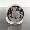 1pcs  Year Of The Goat Souvenir Coins 2027 Zodiac Goat Collectible Coins New Year Gift Goat Metal Crafts Art Display Decor