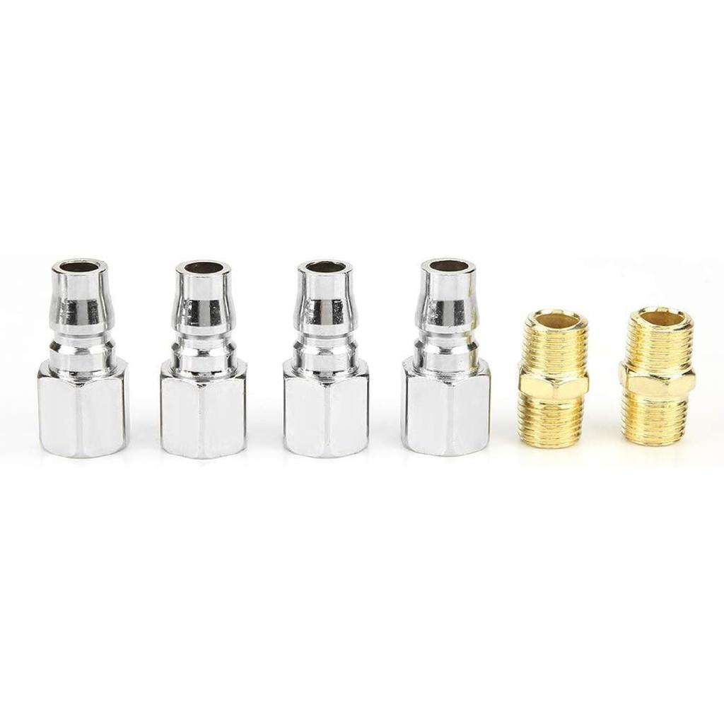 18pcs Industrial Air Coupling 1/4 Inch Air Fitting Japanese Type Quick Coupling Female Male Thread Air Compressor Connector Compressor