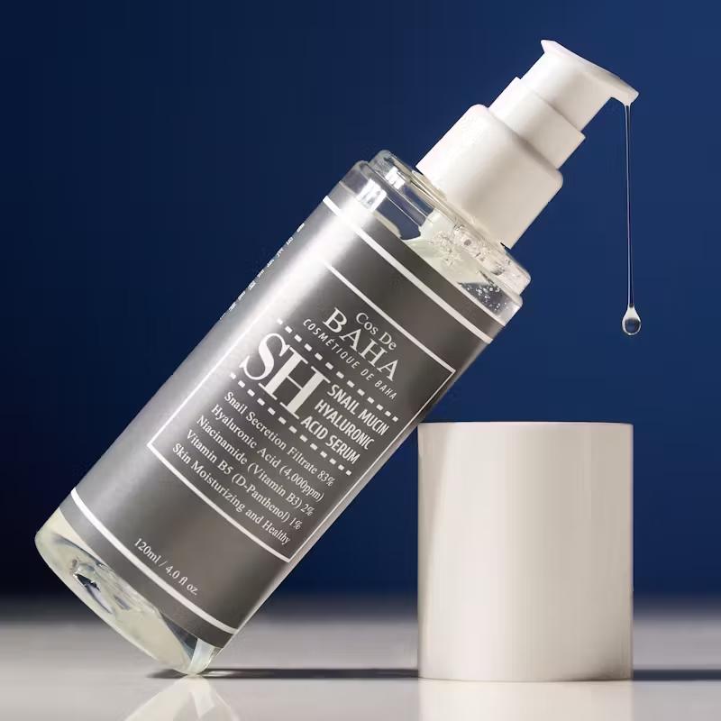 [Cos De BAHA] SH Snail Mucin Hyaluronic Acid Serum 120ml