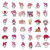 50/100PCS Sanrio My Melody Kawaii Cartoon Stickers Graffiti Phone Laptop Luggage Guitar Notebook Waterproof Stickers Kids Toys
