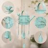 Watering Can Metal Wind Chime Decorative Ornament Unique Hanging Display Windchime for Home Yard