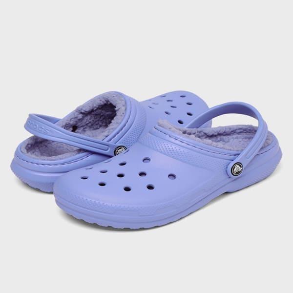 Crocs Zoccoli Classici Foderati per Bambini e Adulti Scarpe da Interno con Pelliccia K 207010 5py