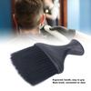Neck Duster Cleaning Brush Black Oblate Neck Hairbrush Soft Nylon Barber Duster Brush