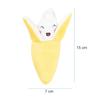 Ding Dong Pet Dog Toy Stuffed Carrot 8 x 16 cm + Banana 7 x 15 cm + Eggplant 6 x 15 cm + Tomato 7 x 10 cm, mixed colors, 1 set
