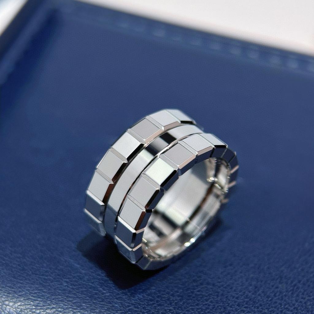 Hot Brand Vintage Women's Rings Luxury Jewelry For Women Diamond Designer Fashion Pure 925 Silver Lady Party Wide Plate Rings