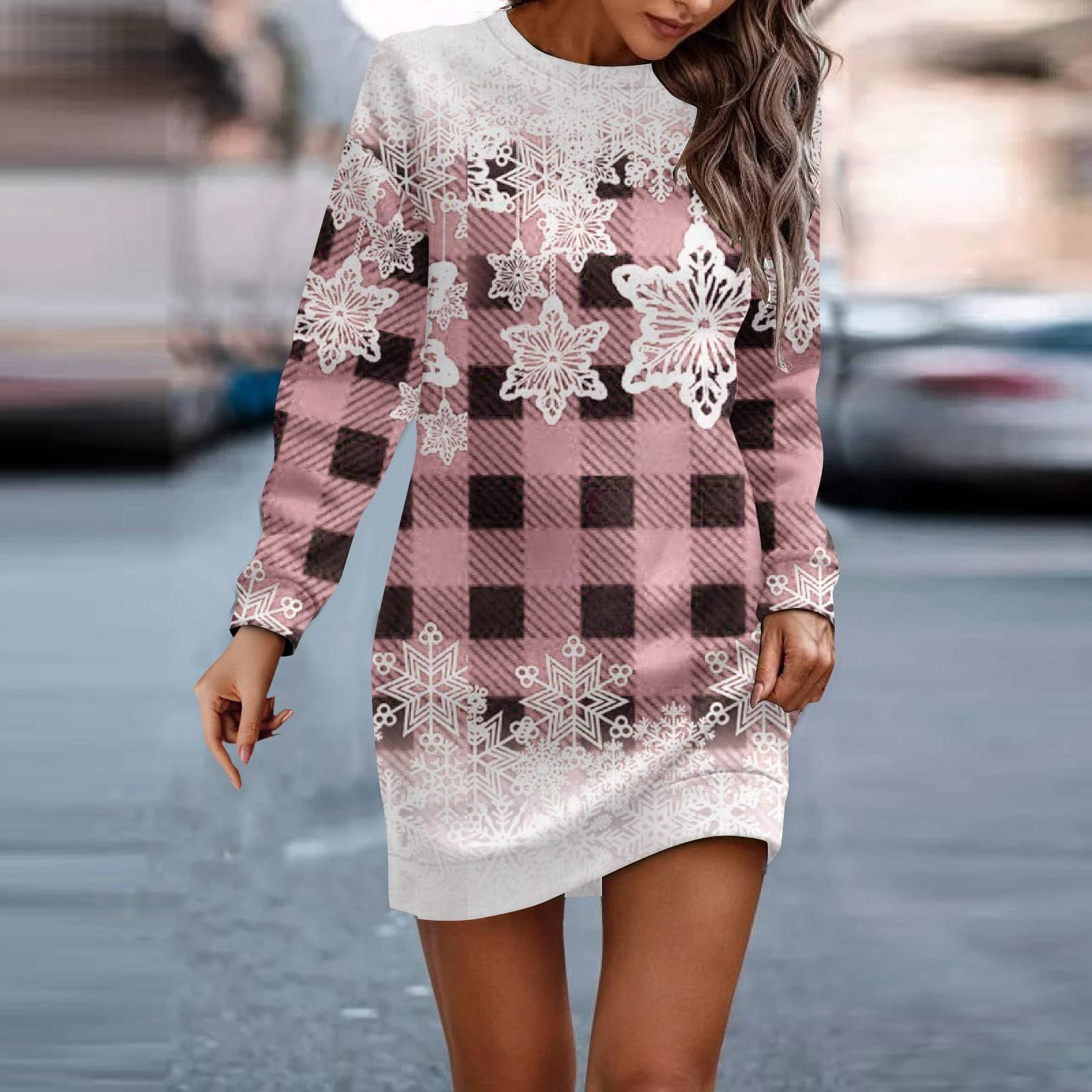 Платье с длинным рукавом для женщин — фото 9