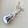 Small Star Hair Clip for Girls Retro Guitar Hairpins Accessory with Punk Clips