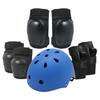 Skateboarding Protective Gear, Thickened, Helmets, Balance Bikes, Ice Skating, Knee Pads, Roller Skating Protective Gear, 7-piece Set