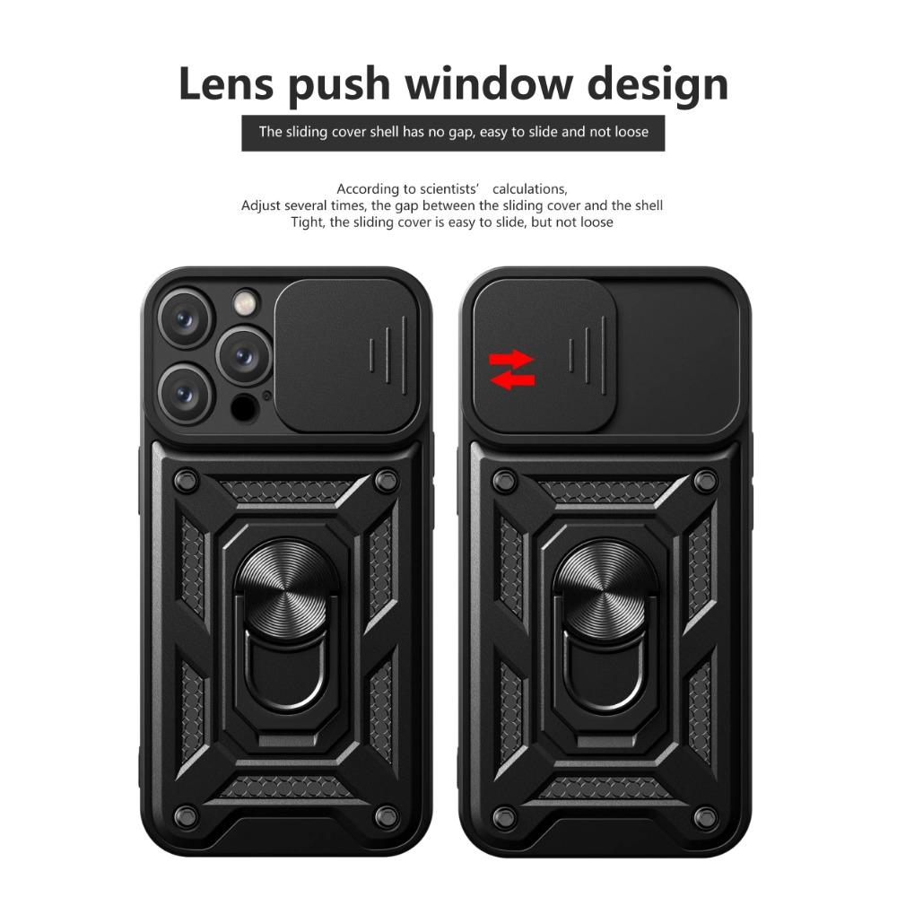 Armor Case for IPhone 15 Pro Max 14 Plus 13 12 Mini 11 X XS Max XR SE 7 8 Plus Cover Ring Magnetic Stand Holder Business Full Protection Cover