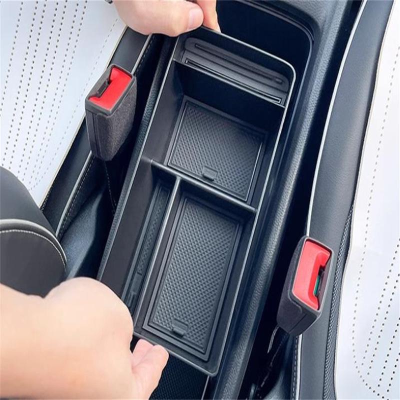 Car Accessories For VW Volkswagen ID.3 E11 ~2025  Center Console Armrest Storage Box Multifunctional Storage Auto Parts