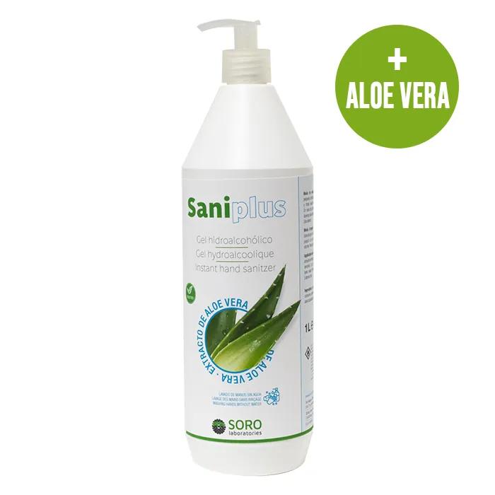 Gel hidroalcohólico higienizante de manos con aloe vera 1 litro