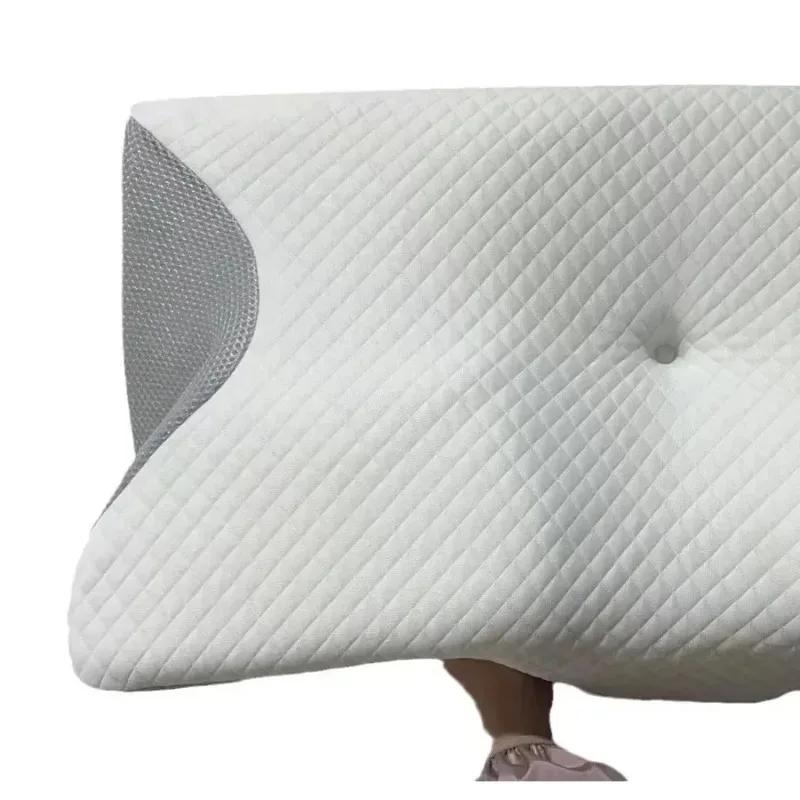 Sleep Memory Pillow Butterfly Memory Foam Neck Pillows Contoured Sleep For Neck Pain Relief Stomach Support Comfortable Pillow
