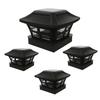 Solar Post Lantern With Led Light For Garden Pathway Outdoor Yard Decor