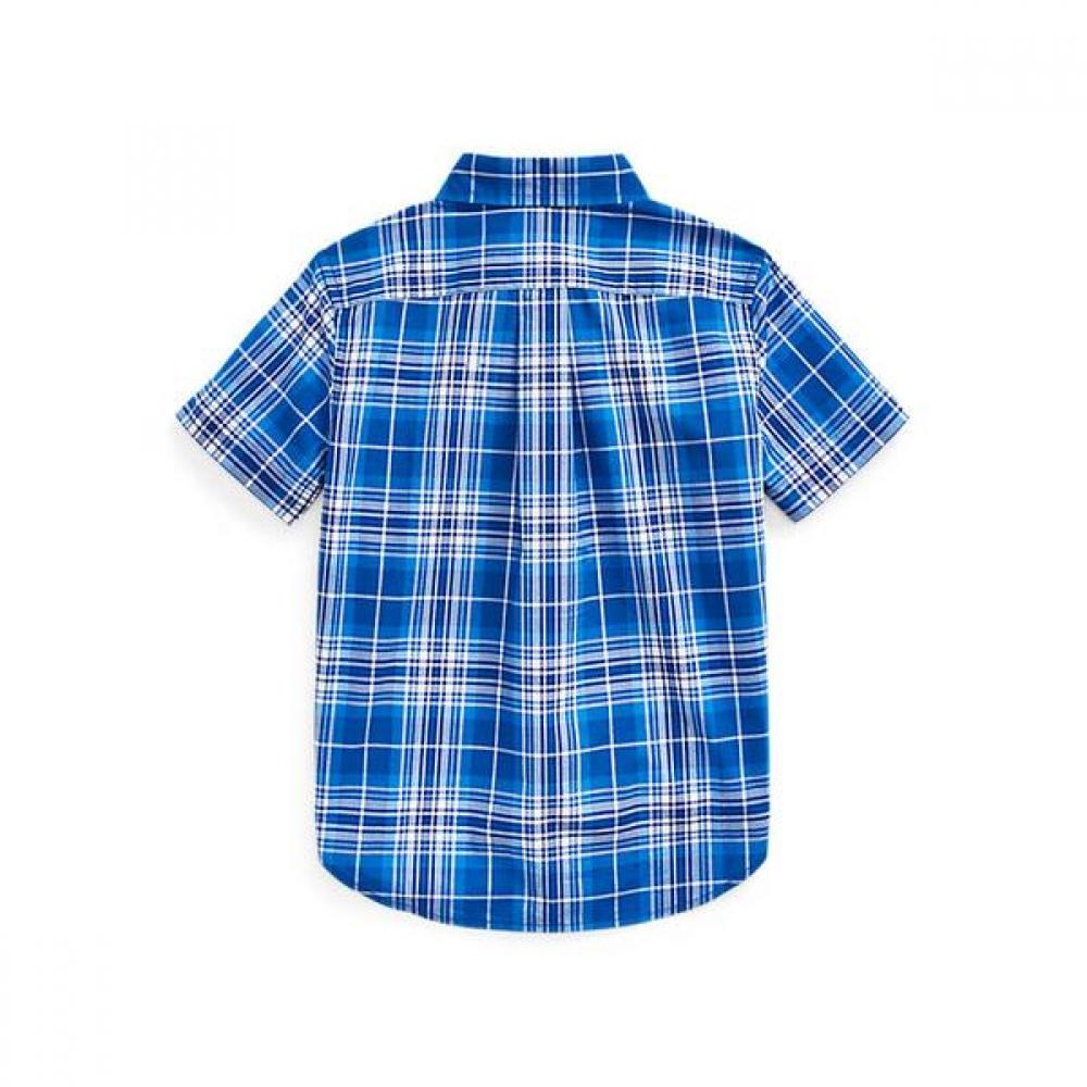 Polo Ralph Lauren Plaid Cotton Poplin Shirt Cwpowovtn820018400