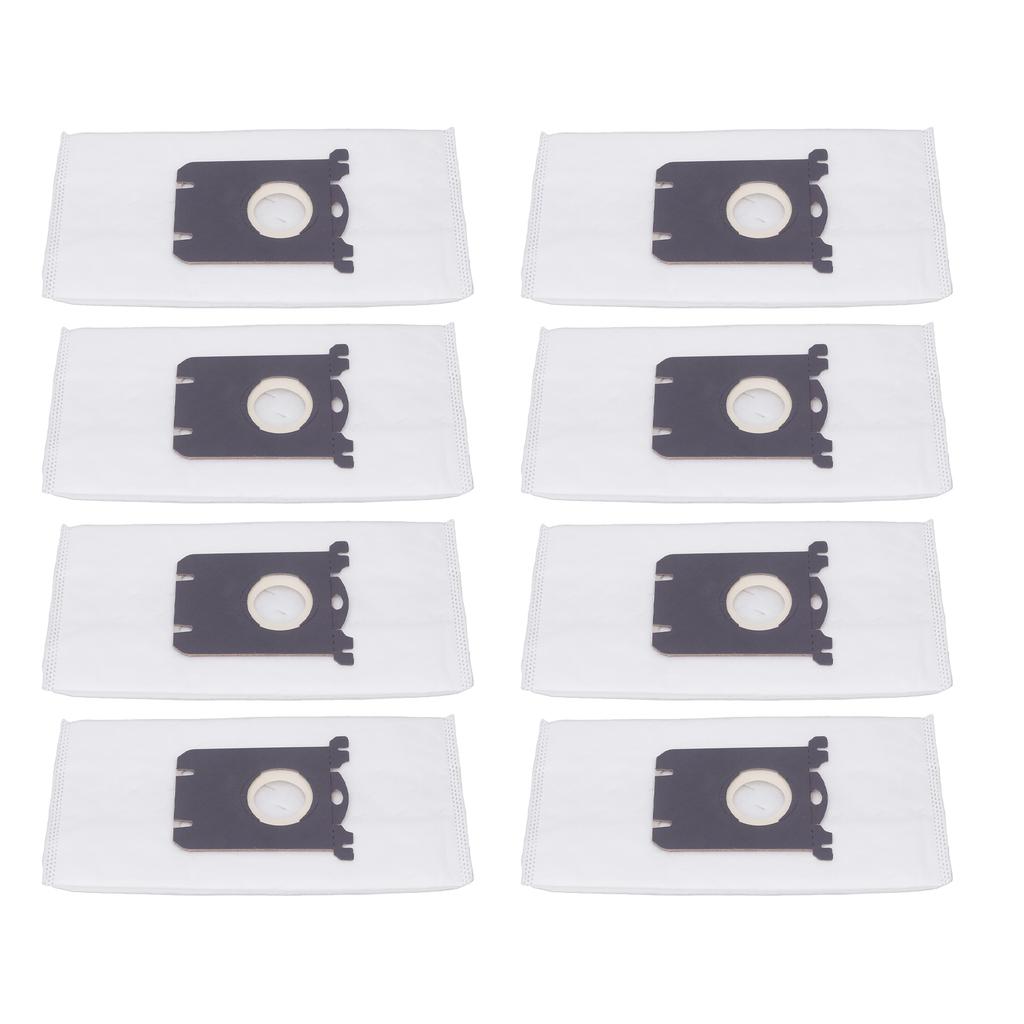 8pcs Vacuum Cleaner Dust Bags Replacement Non Woven Fabric Composite Dust Collection Bag for FC8202 FC8204 HR8331