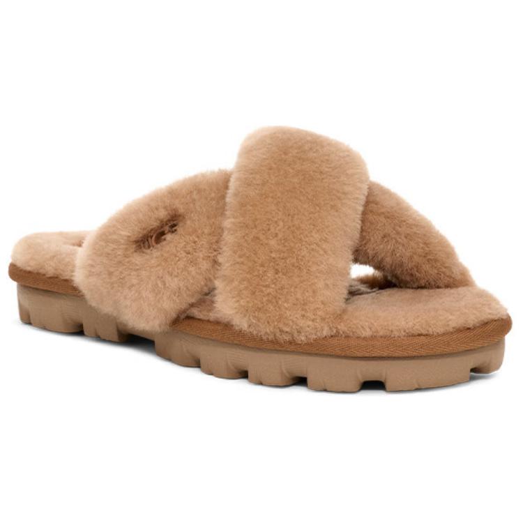 UGG Slip Resistant Slide Slippers Women's Brown 1107955-CHE