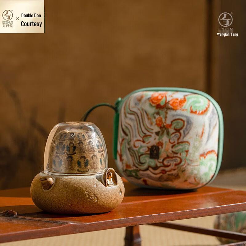 Edenus Dunhuang Series Portable Ceramic Travel Tea Set