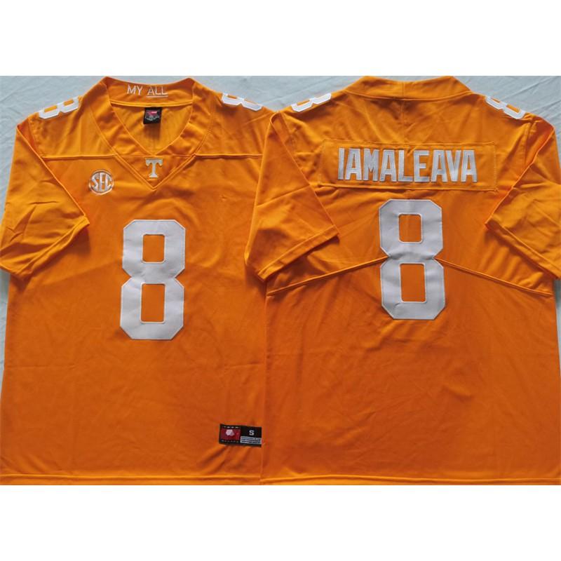 Tennessee Volunteers College Football Jersey Retro Style Embroidered Practice Uniform Men