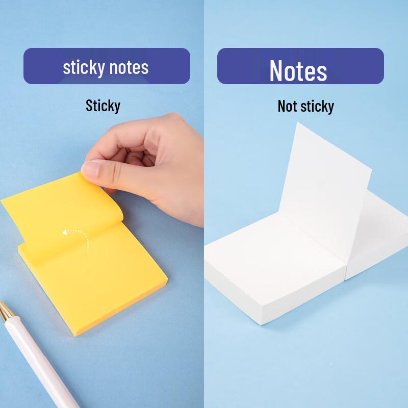 Deli 98x98mm White Memo Pad