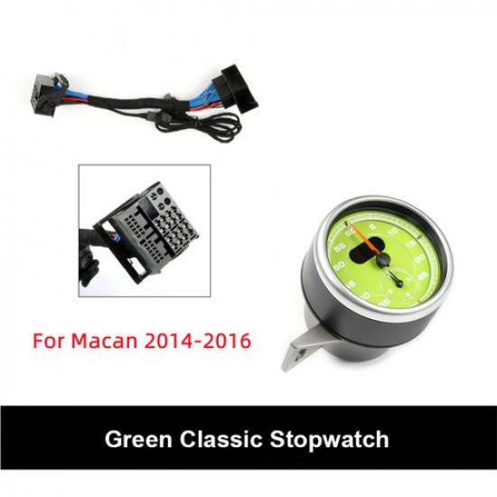 For Porsche Macan 2014-2024 Dashboard Sport Chrono Stopwatch Clock Watch Panel