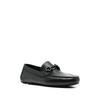 Salvatore Ferragamo Ferragamo Gancini Logo Loafers Black