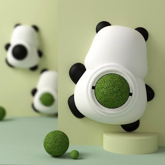 1/2/3Pcs Catnip Treat Ball Set Wall Mounted Cat Chew Toy Eco-friendly Rotating Wall Snack Cat Teeth Care Catnip Balls