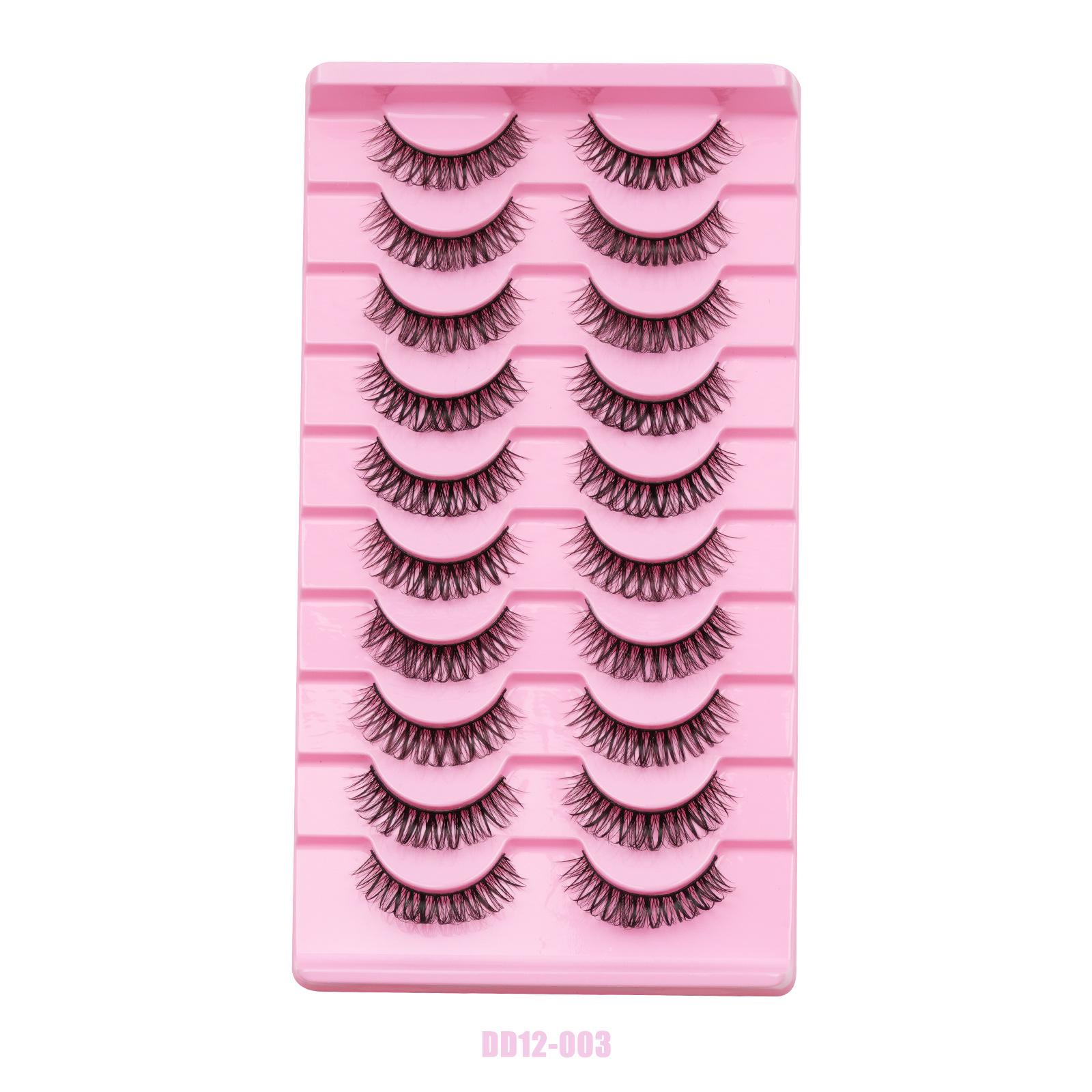 

Европейский и американский стиль, густые 3D завитые накладные ресницы - Фотогеничный русский дизайн