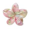 Tropical Flower Hair Claw Clips Hawaiian Plumeria Hair Accessories for Thick and Thin Hair Large Beach Hair Clips for Women Girl