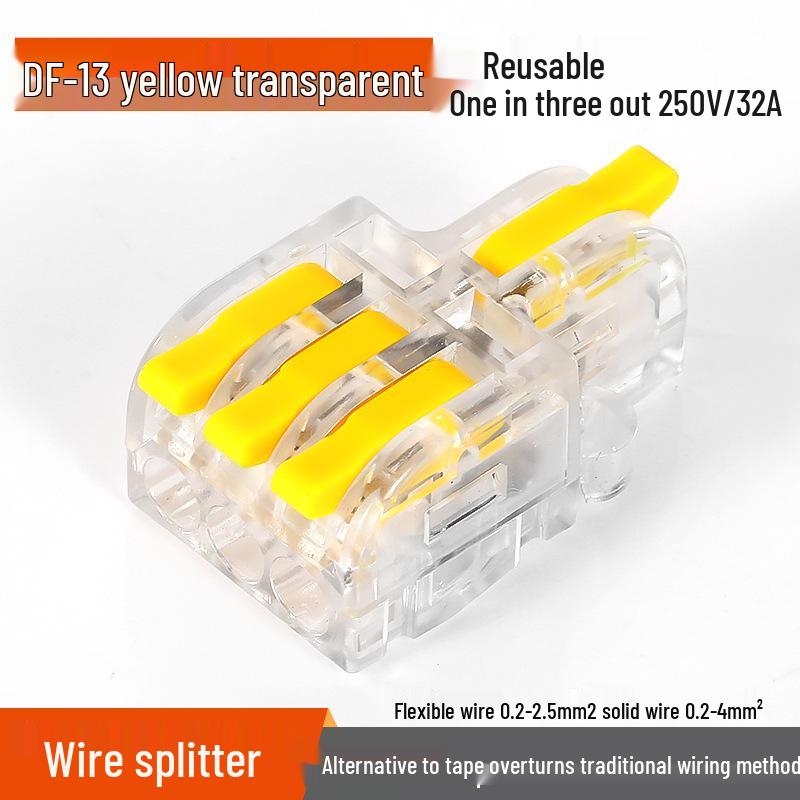 Mini Docking Model: 1 Input to 2/3/4/5 Outputs, Color Handle DF-12/13/14/15 for Home Use