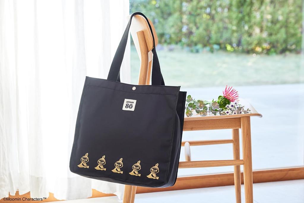 MOOMIN Livre de Fan Officiel Moomin 2025 80e Édition Limitée Petit My GRAND Sac Fourre-tout Édition Marque ! (Takarajimasha Mook)