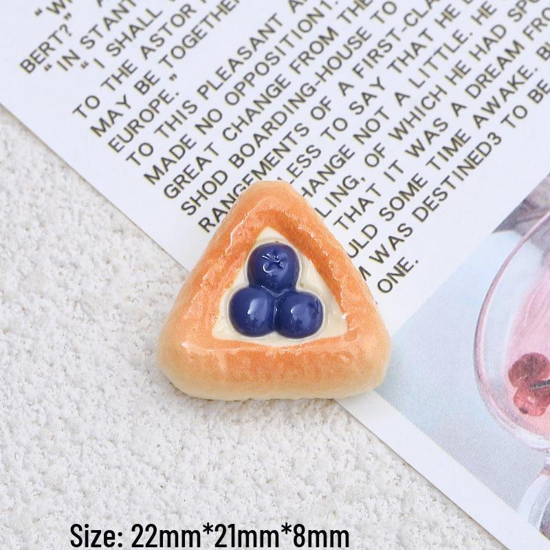 Accesorii din rasina lucrate manual: Catarame pentru pantofi DIY, bijuterii cu teme de desene animate, afine și pizza