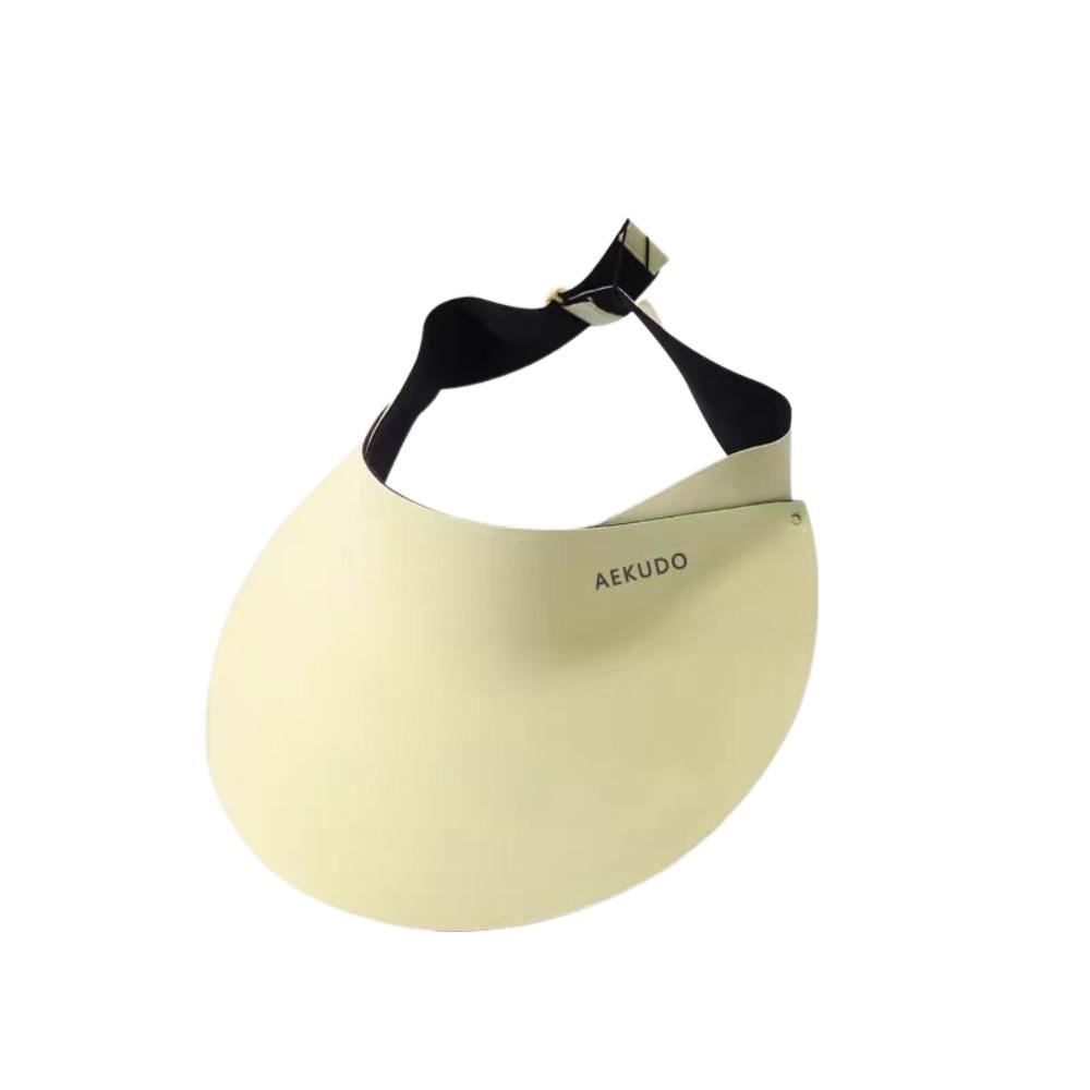Foldable Seamless Visor Cap Sun Protection Summer Sun Hat Simple Women Sun Hat  Outdoor Sport Cap