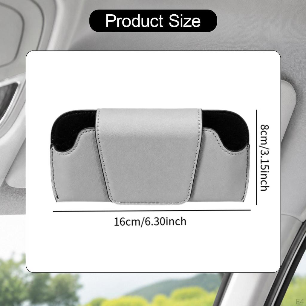 Car Sunglass Holder Glasses Organizer Accessories Versatile Portable Compact for Cars Suvs