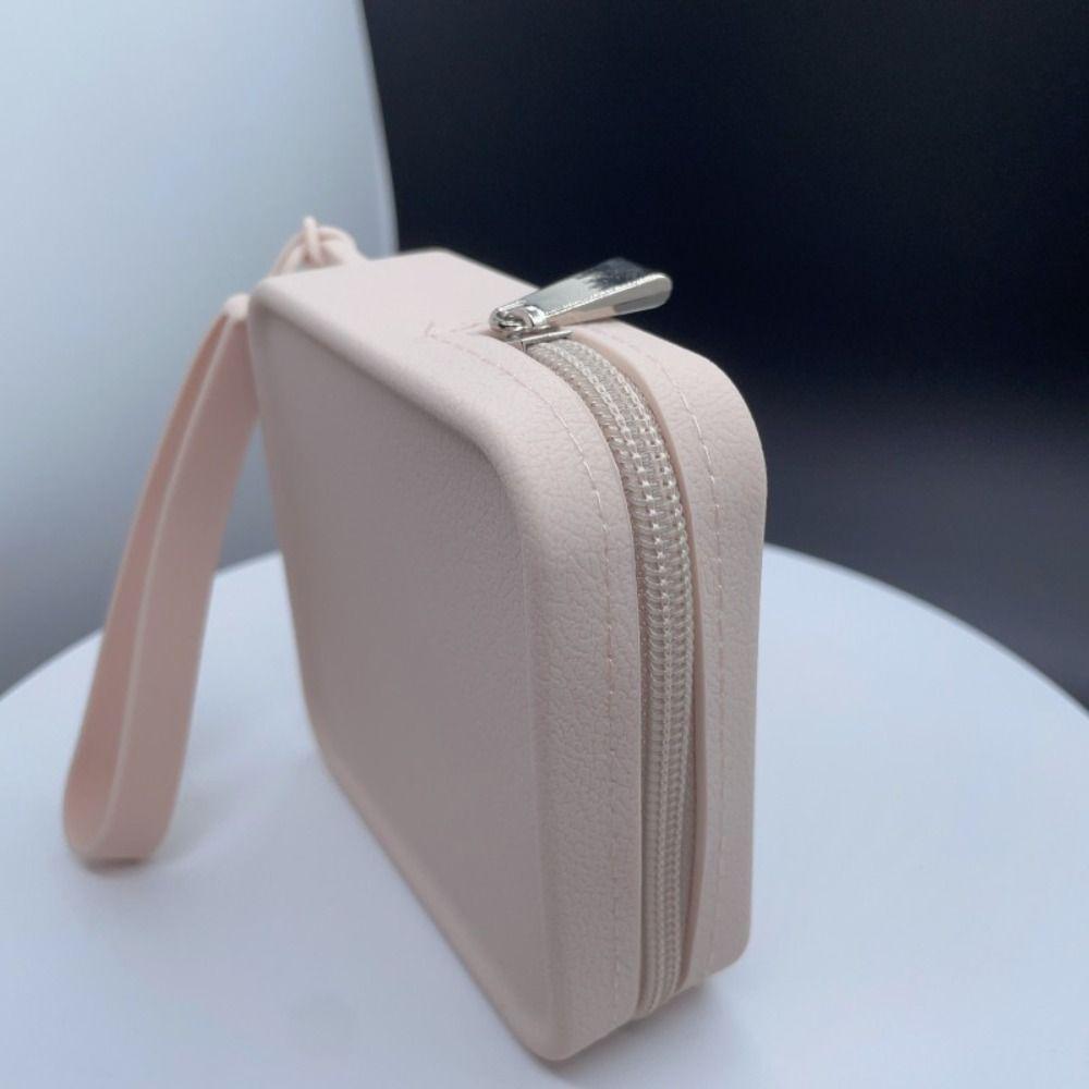 INS Small Item Bag Solid Color Silicone Square Coin Purse Casual   Gift