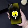 Singer W-WU-T-TANG Magnetic Phone Case For IPhone 16 15 14 13 12 11 17 Pro Max Plus Wireless Charge Cover