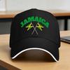 Summer Jamaican Flag  Baseball Cap Jamaica Tennis Skate Y2k Cute Design Sun Hip Hop Hats Unisex WoUnisex Breathable Snapback Cap