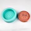 Silicon Soap Mold Essential Oil Soap Mold Round Flower Shaped Moulds Handmade DIY Craft Silicone Soap Mould Aroma Stone Moulds