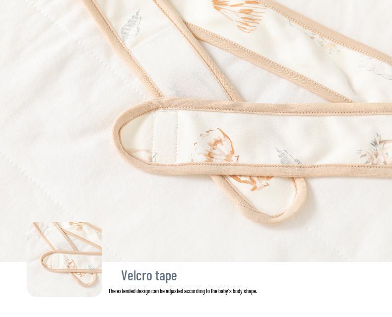 Newborn Pure Cotton Swaddle Blanket - 60g Lightweight Baby Quilt for Spring & Autumn