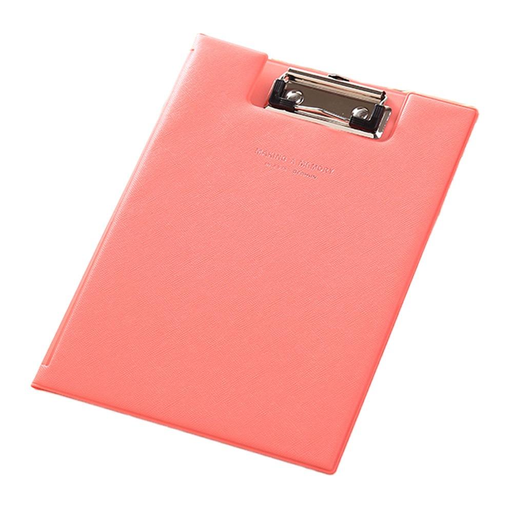 PU Leather Clipboard Color Contract Folder High Quality File Folder Gift