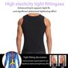 Men's Cross-Border Fitness Sweat-Inducing Vest for Outdoor Training and Abdomen Shaping